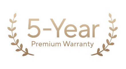 5-Year Premium Warranty