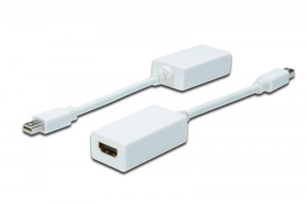DIGITUS DisplayPortKabel miniDPort -> HDMI/A St/Bu 0.15m