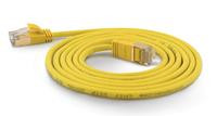 Wantec Patchkabel SSTP CAT7 Ste. CAT6a d=4mm 3,00m gelb