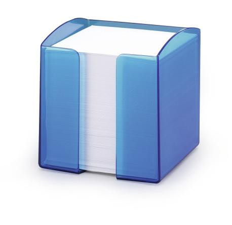 DURABLE TREND Zettelkasten transluzent blau