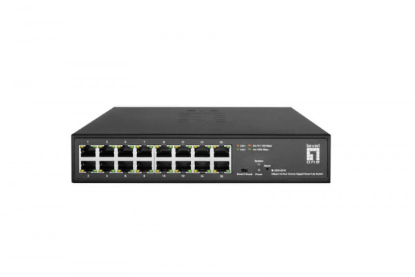 LevelOne Switch 16x GE GES-2216 Hilbert 10