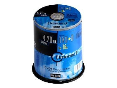 DVD+R Intenso 4,7GB 100pcs Cake Box 16x