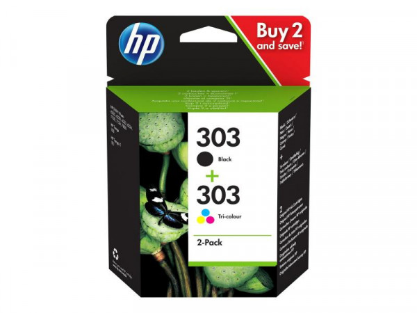 Patrone HP Nr.303 Multipack black + Color 3YM92AE