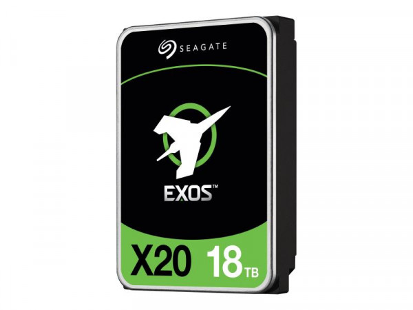 Seagate 8.9cm (3.5") 18TB SATA3 Exos X20 512e 7200 256MB