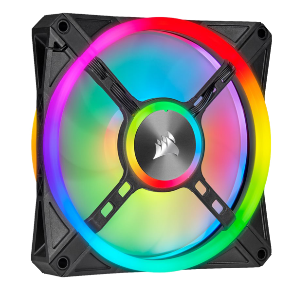 Lüfter CORSAIR 120*120*25 QL120 RGB Pro LED Fan, Triple