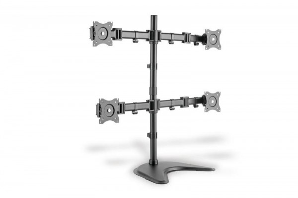 DIGITUS Tischhalterung Universal 4-fach bis 27" Klemm/Stand 