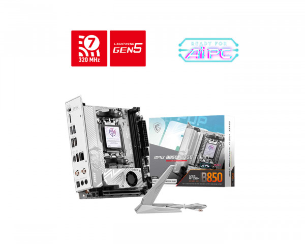 MSI MPG B850I EDGE TI Wifi (B850,AM5,mITX,DDR5)