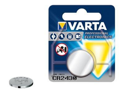 Varta Batterie Knopfzelle CR2430 3V 290mAh 1St.