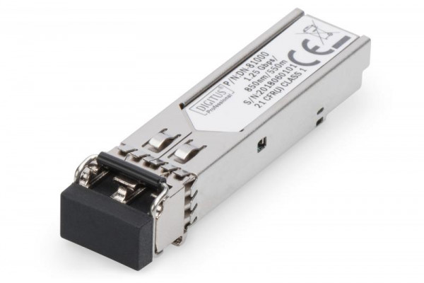 DIGITUS LWL Adapter LC Duplex Multimode SFP Modul 1,25Gbps