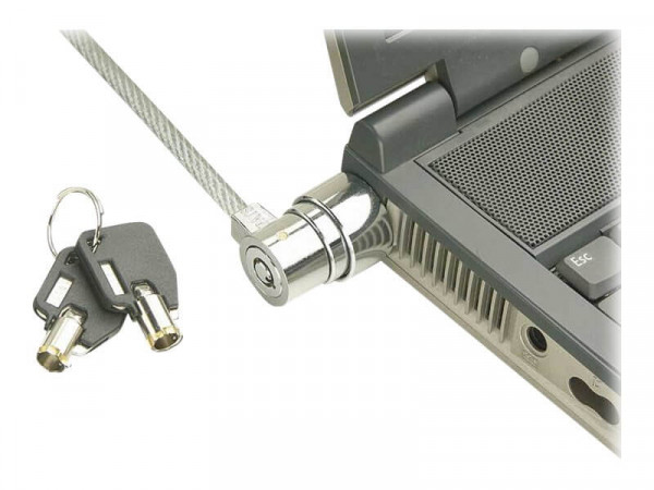 LINDY Diebstahlsicherungs-Kabel f Notebook Kensington Schlit