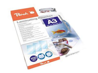 Peach Laminierfolien A3, 100 mic glänzend 100 Stk.