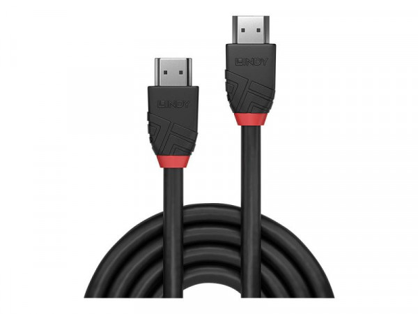 Lindy HDMI High Speed Kabel Black Line 1m