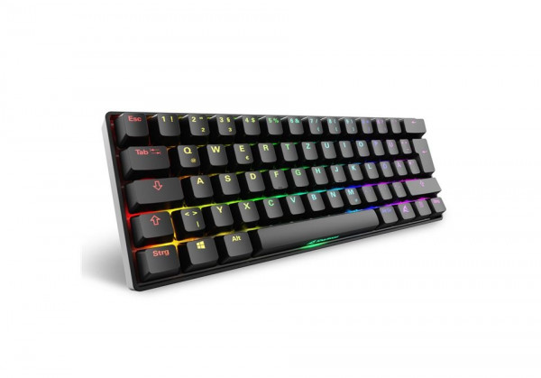 Sharkoon Gaming Tastatur Skiller SGK50S4 Gen2 schwarz-gelb D