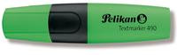 Pelikan Textmarker 490, Leuchtgrün, 10 Stück i Faltschachtel