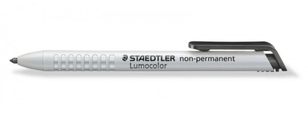 STAEDTLER Trockenmarker Lumocolor non-perm schwarz
