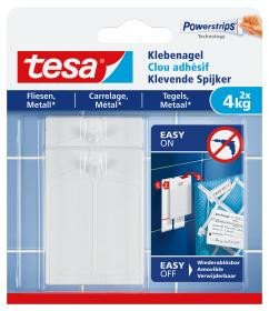 tesa Klebenagel Fliesen & Metall bis 4kg 2St.