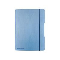 Herlitz Notizheft flex A5 40Blatt Leinenoptik FSC Mix hellbl