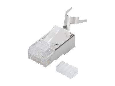 Modularstecker für Rundkabel, CAT 6A, geschirmt