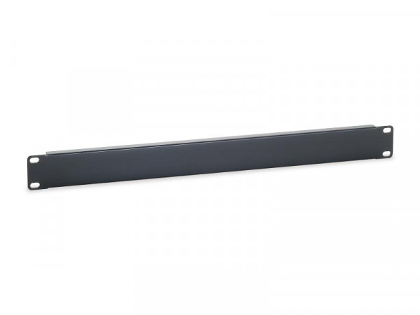 Equip Blende 19" 1HE RAL 9005 schwarz 