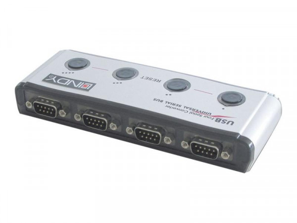 Lindy Konverter USB Seriell 4 Port
