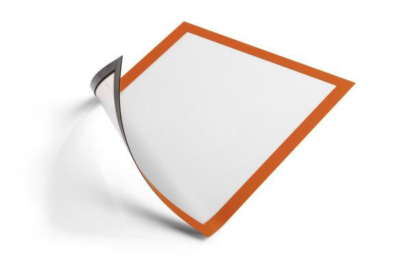 DURABLE Inforahmen Duraframe Magnetic A4 5 Stück orange
