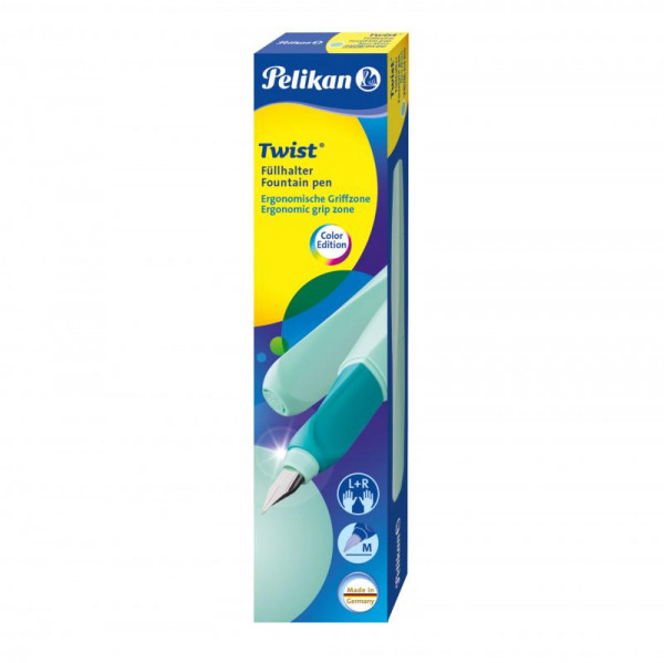 Pelikan Füllhalter Twist P457 M Neo Mint +1GTP FS