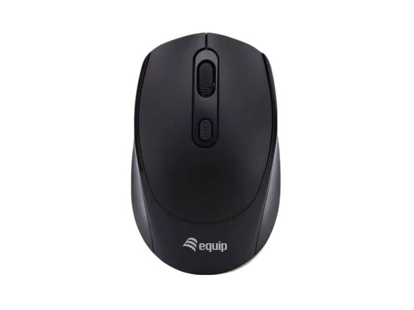Equip Kompaktmaus Wireless Dual Mode 4Btn L+R schwarz