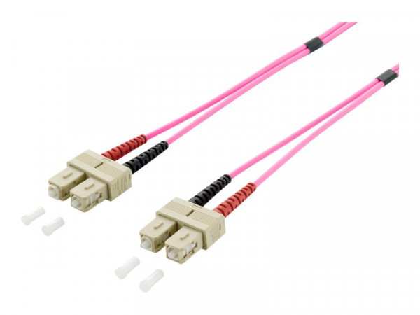 Equip LWL Patchkabel SC->SC 2.00m Multimode Duplex OM4