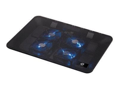 CONCEPTRONIC 4-Fan NBT Cooling PAD (17")/ CNBCOOLPADL4F 