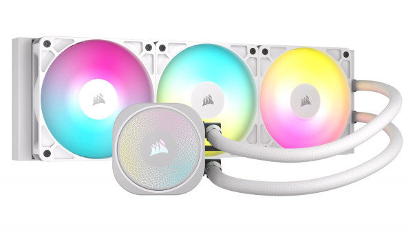 CORSAIR WAK NAUTILUS 360 RS ARGB White, 360mm Radiator