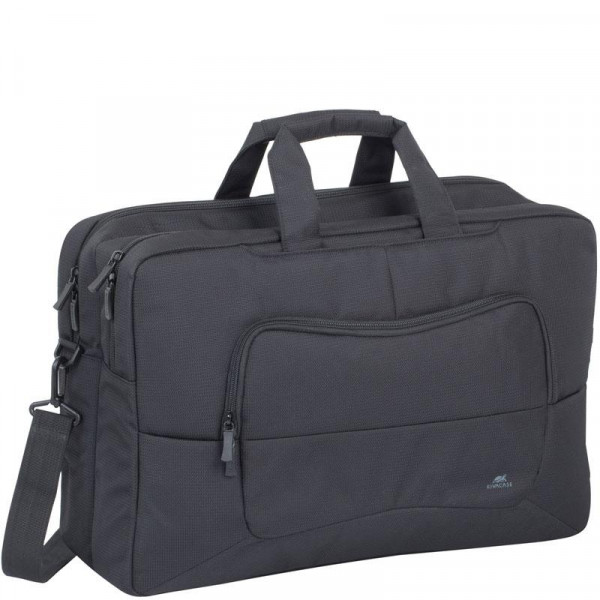 Riva 8455 full size Laptop Tasche schwarz 17,3" 
