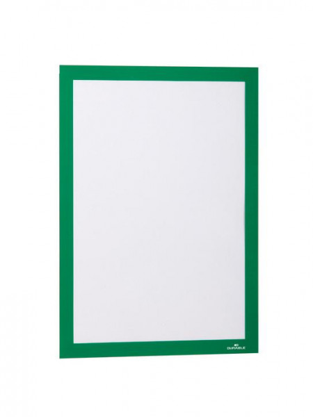 DURABLE Magnetrahmen Duraframe A4 Großpck 10er Btl grün