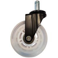 LC-POWER Gaming Stuhlrollen univ. 7BW-SPEED (black/white)