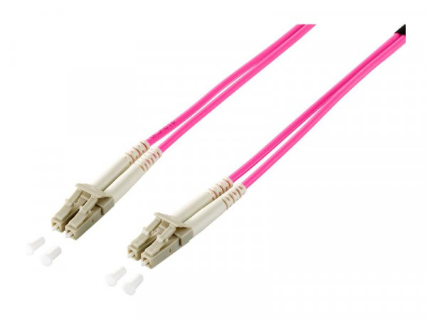 Equip LWL Patchkabel LC->LC 5.00m Multimode Duplex OM4