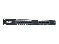 TRENDnet Patchpanel 16-port Cat6 ungeschirmt 19" 