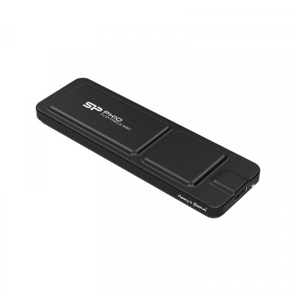 Silicon Power 1TB Portable-Stick-SSD USB 3.2 PX10 Black