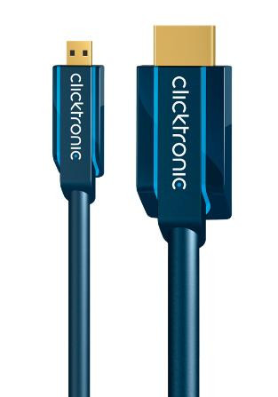 Clicktronic Casual Micro-HDMI Adapterkab