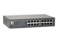LevelOne Switch 16x GE GEU-1621