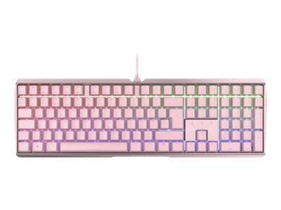 CHERRY TAS MX 3.0S RGB Corded DE-Layout pink MX RED