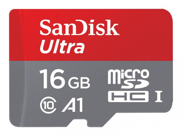 SanDisk Ultra - Flash-Speicherkarte (microSDHC/SD-Adapter inbegriffen)