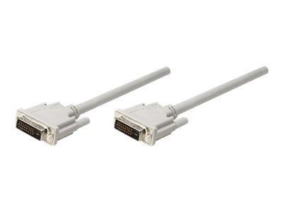 Manhattan DVI-Kabel - DVI-D (M) bis DVI-D (M)