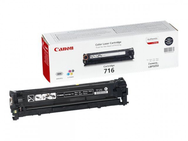 Toner Canon 716BK black 2300 Seiten