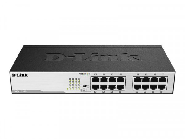 Switch 280mm D-Link DGS-1016D 16*GE retail