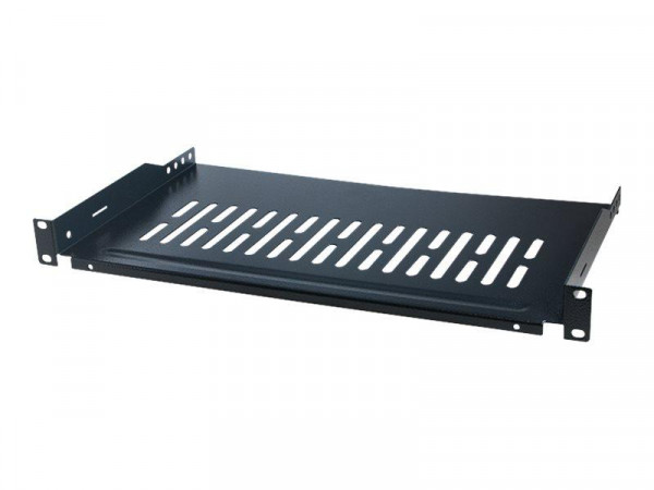 LogiLink 19"Fachboden Befestigung nur vorne T=250mm, schwarz