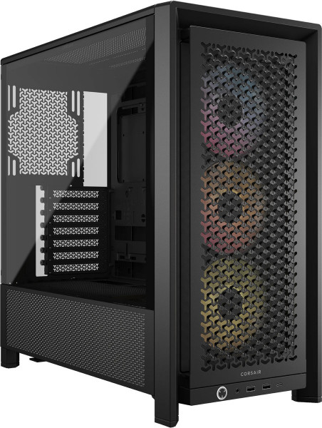 CORSAIR Geh Midi FRAME 4000D RS ARGB Mid-Tower, Black