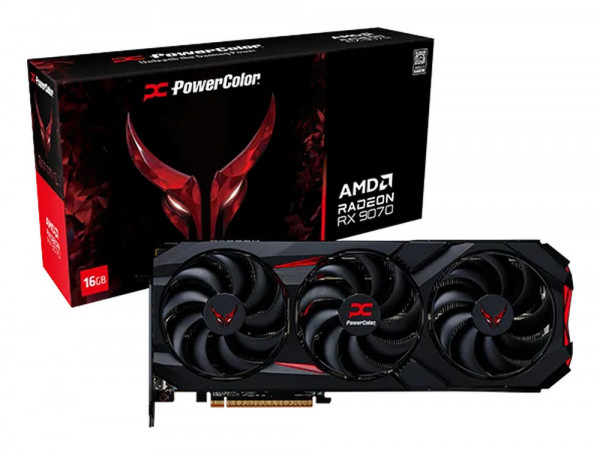 Powercolor Radeon RX9070 Red Devil OC 16GB