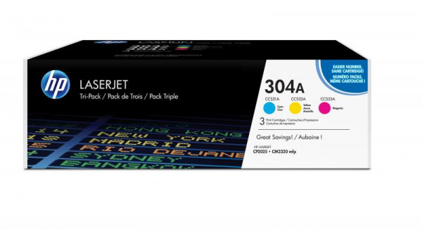 Toner HP CF372AM TriPack CF372AM 2800 Seiten