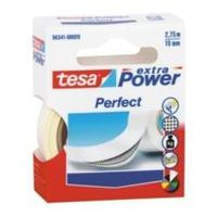 tesa extra Power Perfect Gewebeband 2,75m 19mm weiß