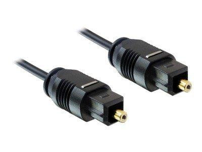 Toslink Kabel Delock Toslink St/St 2.00m 2,2mm Durchmesser