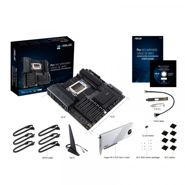Mainboard ASUS PRO WS WRX80E-SAGE SE WIFI